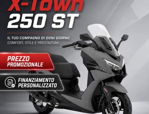 Kymco X-Town 250 ST in promo
